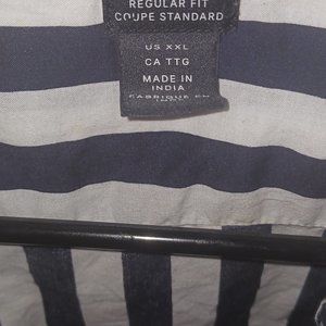 HM shirts casual Twisted as a 2X but really just a large slim fit